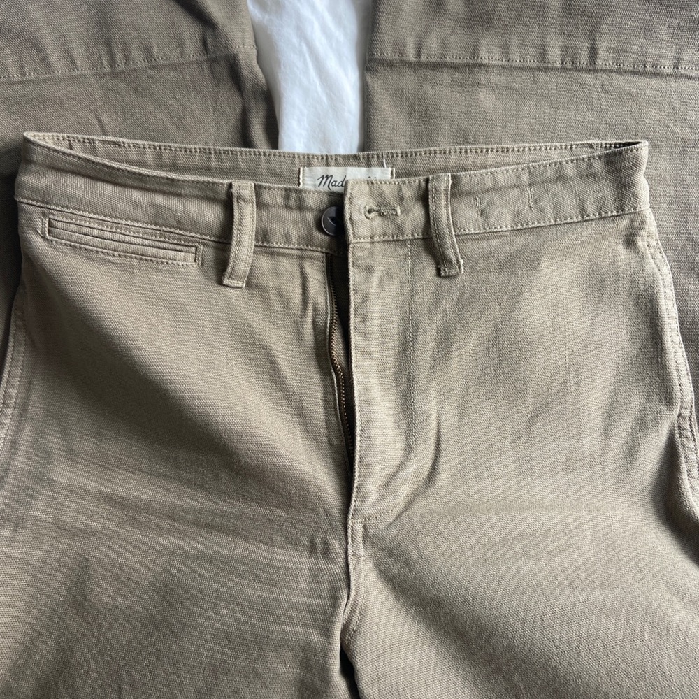 Madewell Emmett Wide Leg Crop Pants